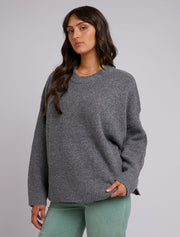 All About Eve Kendal Knit - Charcoal