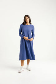 Home-lee Kinsley Midi Dress - Hyacinth
