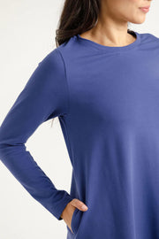 Home-lee Kinsley Midi Dress - Hyacinth