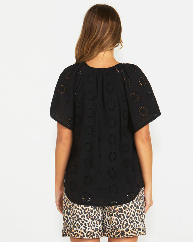 Sass Kirby Top - Black