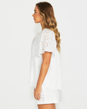 Sass Kirby Top - Ivory