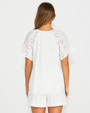 Sass Kirby Top - Ivory