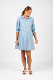 Knewe Piper Dress - Light Wash