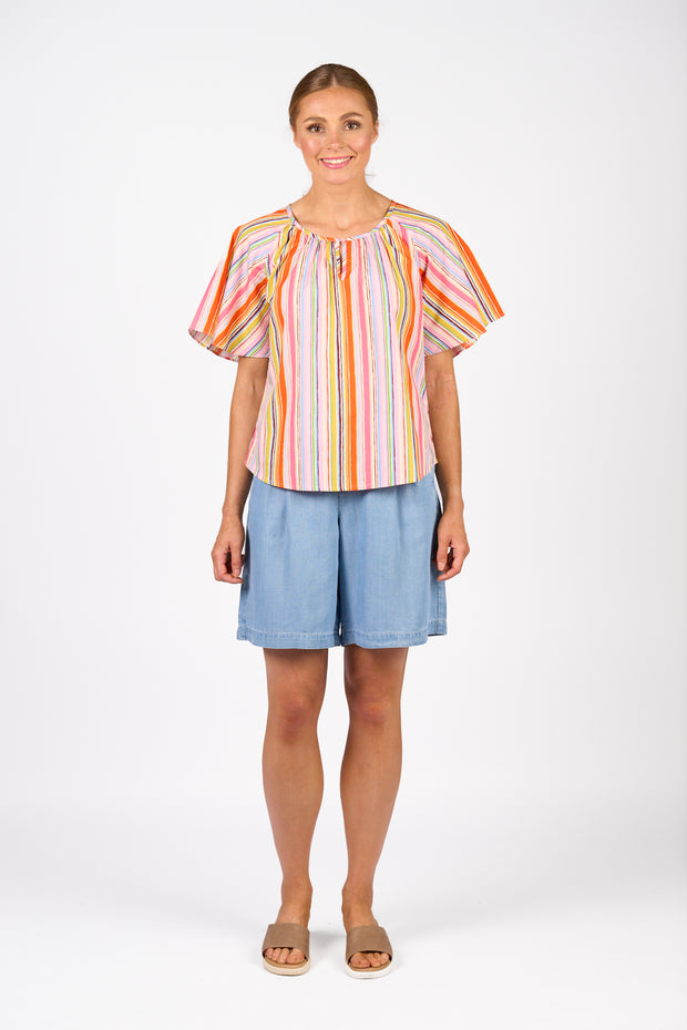 Knewe Hazel Top - Bonbon