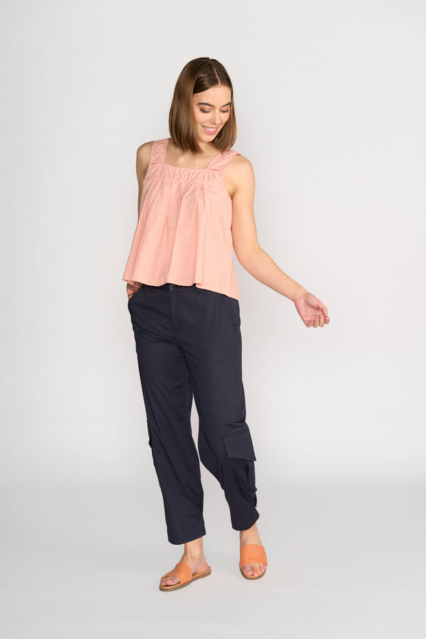 Knewe Evolve Top - Coral Check