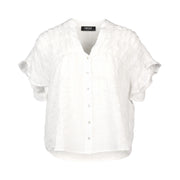 Knewe Addison Top - White Check