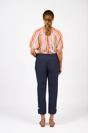 Knewe Checker Pant - Ink/White