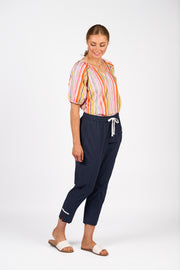 Knewe Checker Pant - Ink/White
