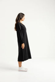 Home-lee Laney Dress - Black with Mini X