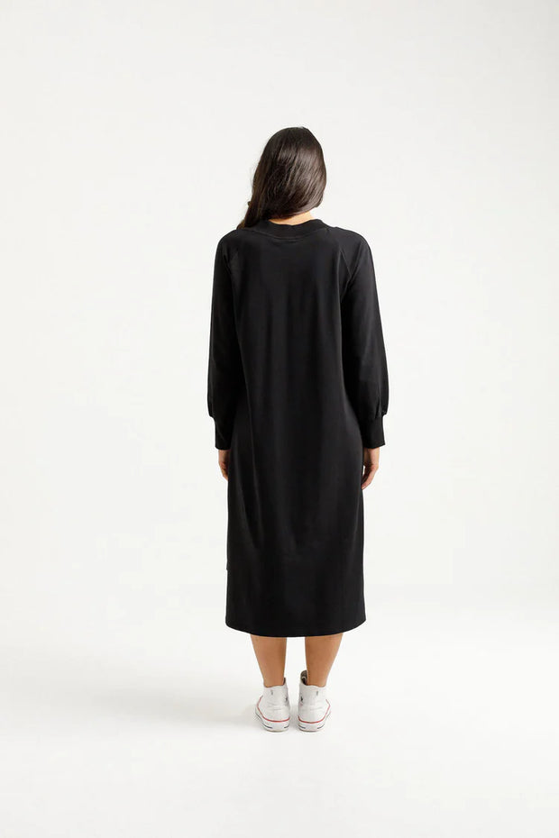 Home-lee Laney Dress - Black with Mini X