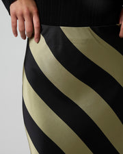 Stella + Gemma Liv Skirt - Sage Stripe
