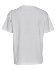 MSCH Liv Organic Logo Tee - White