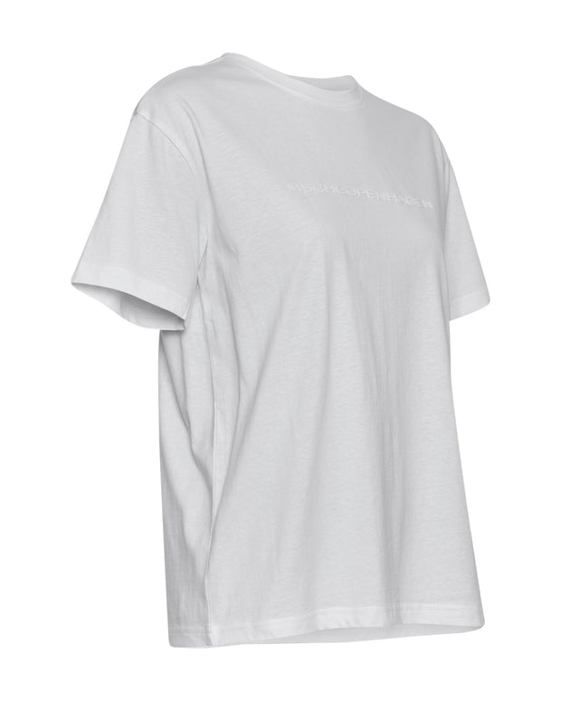 MSCH Liv Organic Logo Tee - White