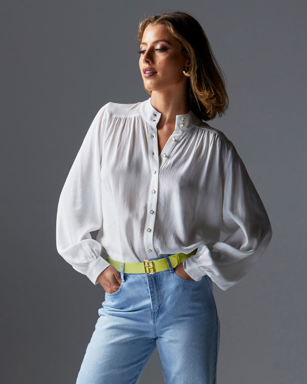 Fate + Becker Loyal Blouse - Ivory