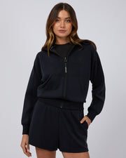 All About Eve Luxe Active Zip Through - Black