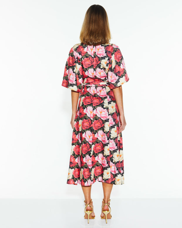 Fate + Becker lyrical Midi Dress - Oscar Floral