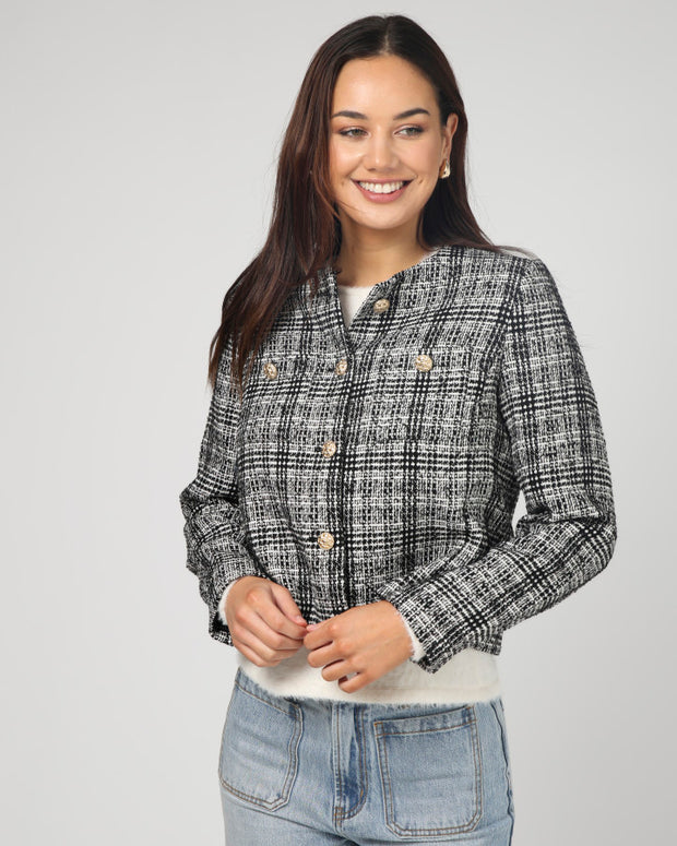 Stella + Gemma Marla Jacket - Checkmate