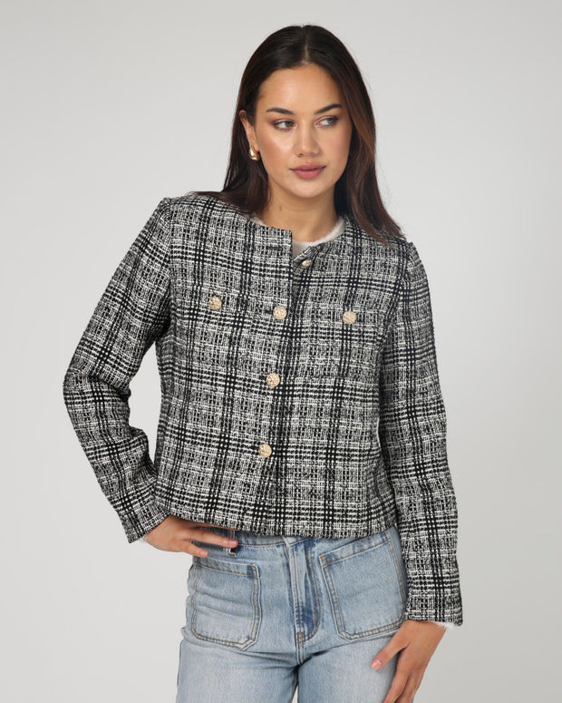 Stella + Gemma Marla Jacket - Checkmate