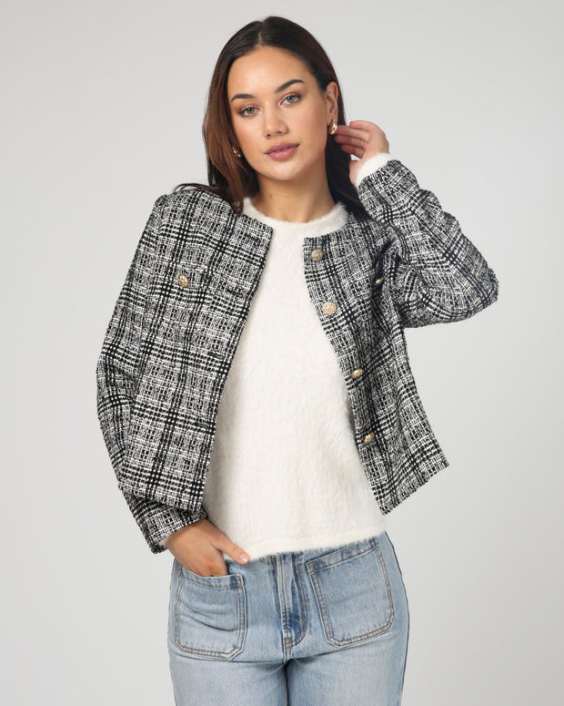 Stella + Gemma Marla Jacket - Checkmate
