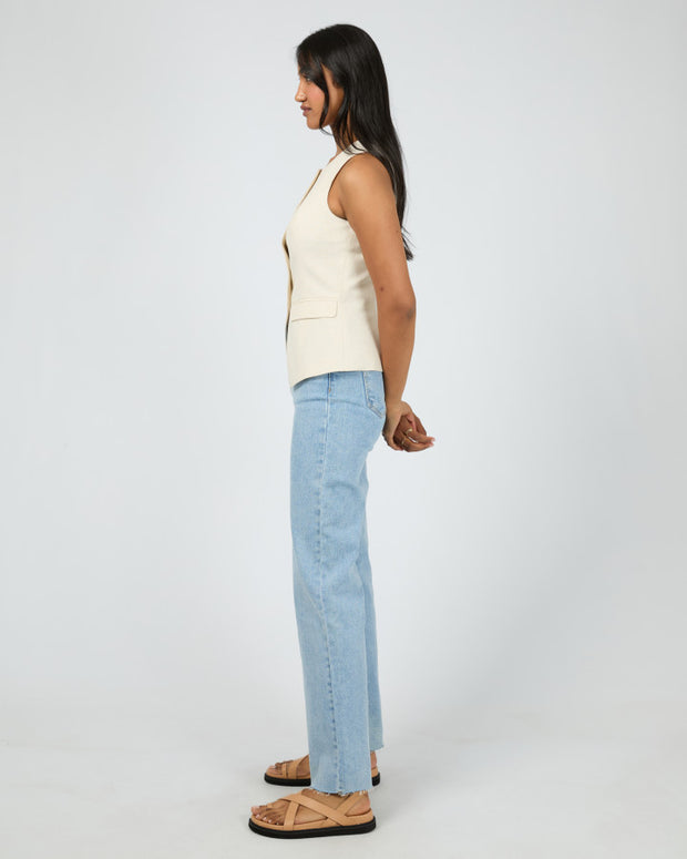 All About Eve Mavis Vest - Natural