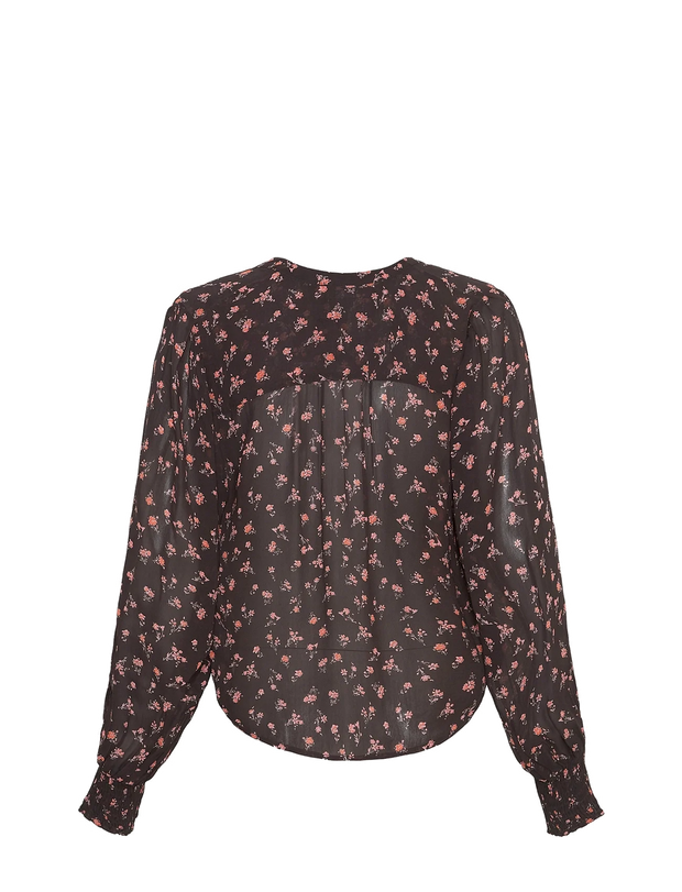 MSCH Evelda Orabella Shirt AOP - Desert Rose