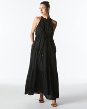 Fate + Becker Midsummer Halter Maxi Dress - Black