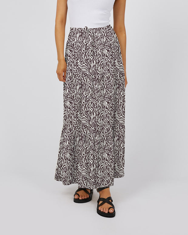 All About Eve Mika Maxi Skirt - Geo Print