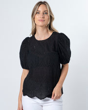 Stella + Gemma Minnie Top - Black