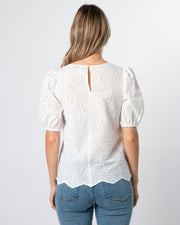 Stella + Gemma Minnie Top - White