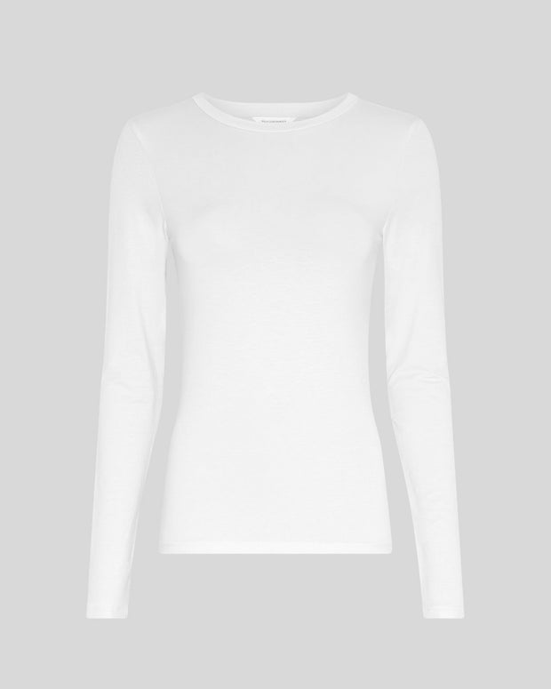 MSCH Betrina O LS Top - Bright/White