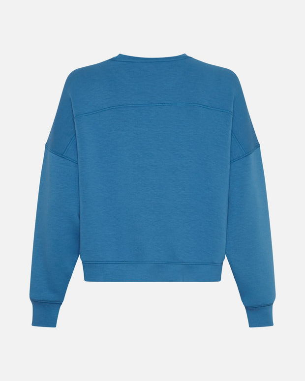 MSCH Dalvina Ima Q Sweatshirt - Vallarta Blue