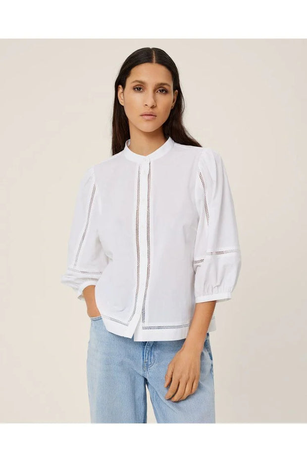 MSCH Erendia 2/4 Shirt - Bright/White