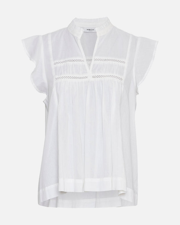 MSCH Eugenia SS Top - Bright/White