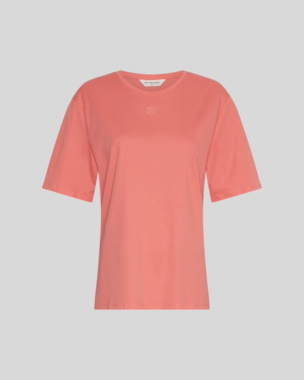 MSCH Melea Icon Tee - Coral Pink