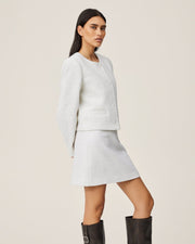 MSCH Nadialine Skirt - White Melange