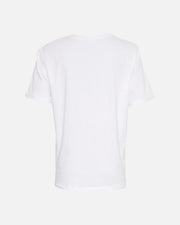 MSCH Terina Oragnic Small Logo Tee - White/Black