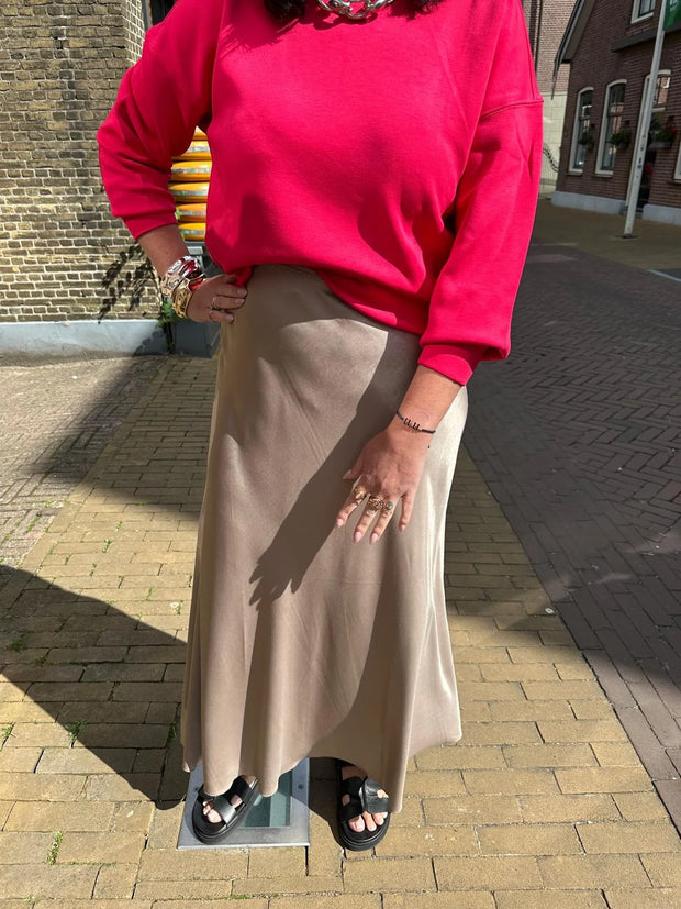 MSCH Ima Q Sweatshirt - Rose Red