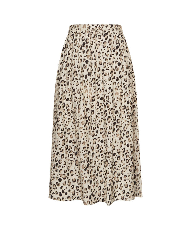 MSCH Alyona Vlora Skirt - Oatmeal Leo