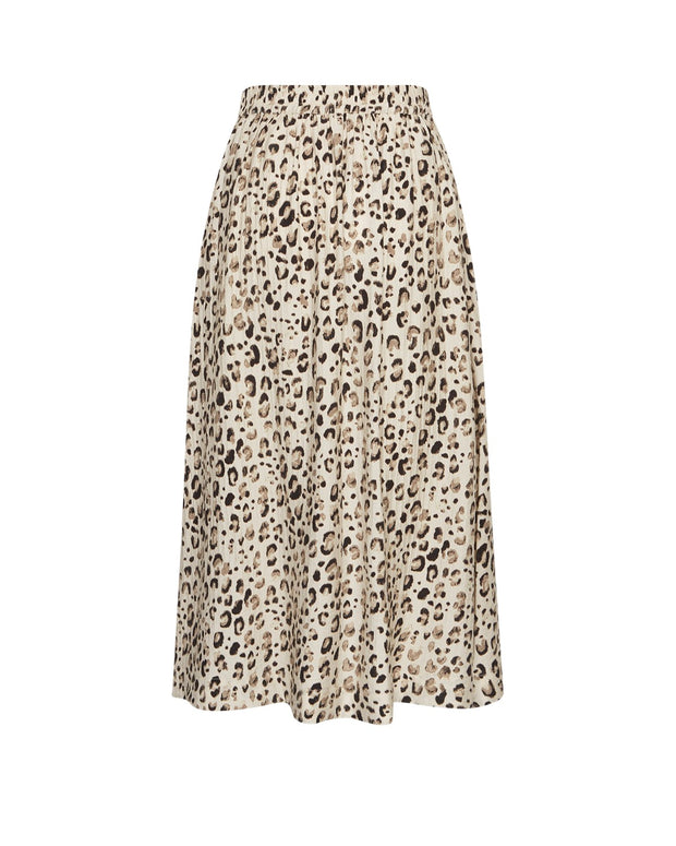 MSCH Alyona Vlora Skirt - Oatmeal Leo