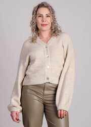 MSCH Hila Hope Cardigan - Oatmeal Melange
