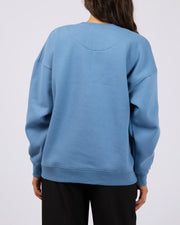 All About Eve New York Oversized Crew - Blue