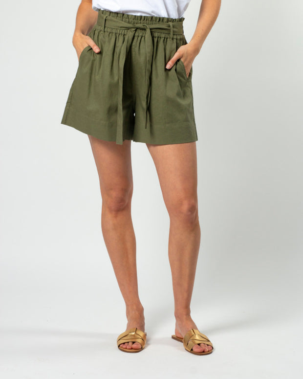 Stella + Gemma Noa Shorts - Olive Grove