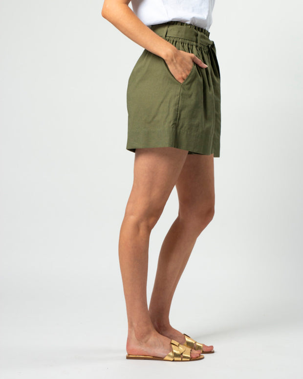 Stella + Gemma Noa Shorts - Olive Grove