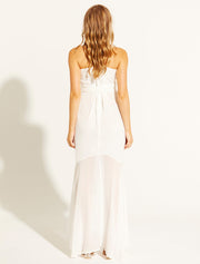 Fate + Becker Oasis Frill Slip Dress - White