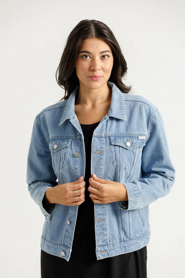 Home-lee Olly Jacket - Stonewash