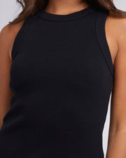 Silent Theory Pia Tank - Black