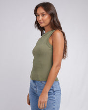 Silent Theory Pia Tank - Khaki