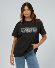 All About Eve Rhi Standard Tee - Black