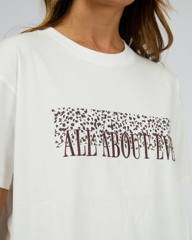 All About Eve Rhi Standard Tee - White