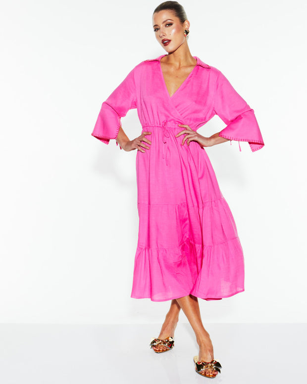 Fate + Becker Showcase Dress - Pink